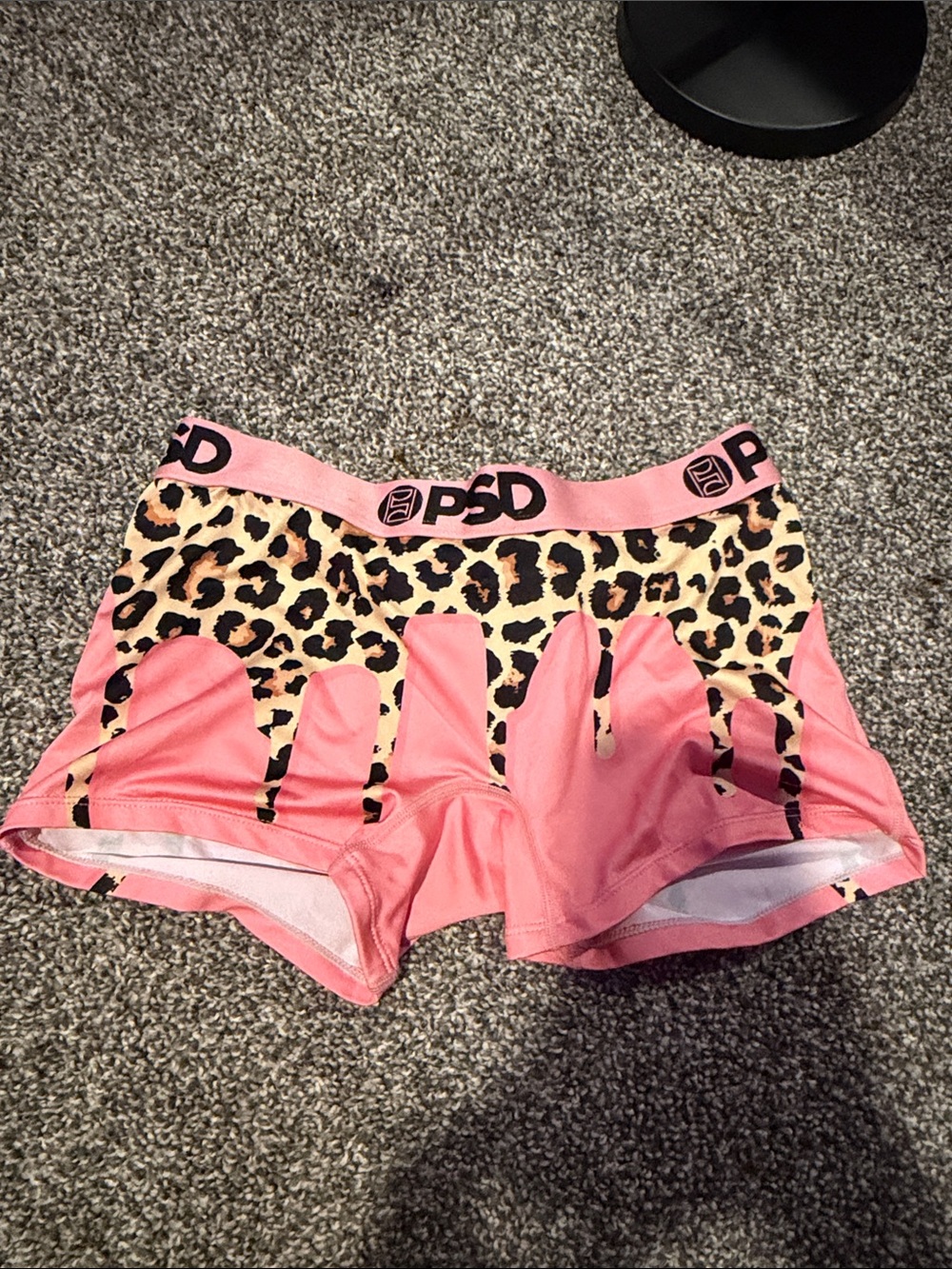 PSD Pink Leopard-Print Bike Shorts